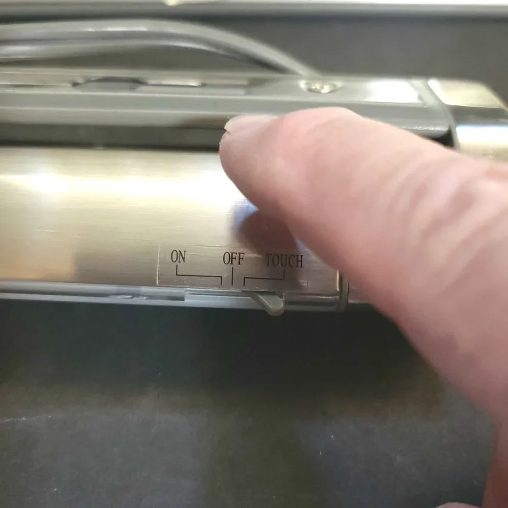 Under Counter Mount LED Lights With Touch On and Off Capability. 120VAC 60Hz.